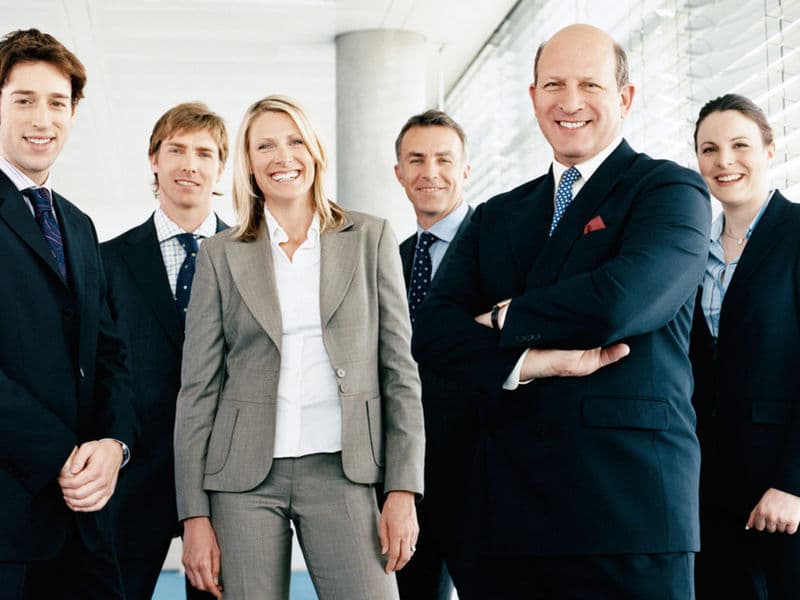 Business team portrait